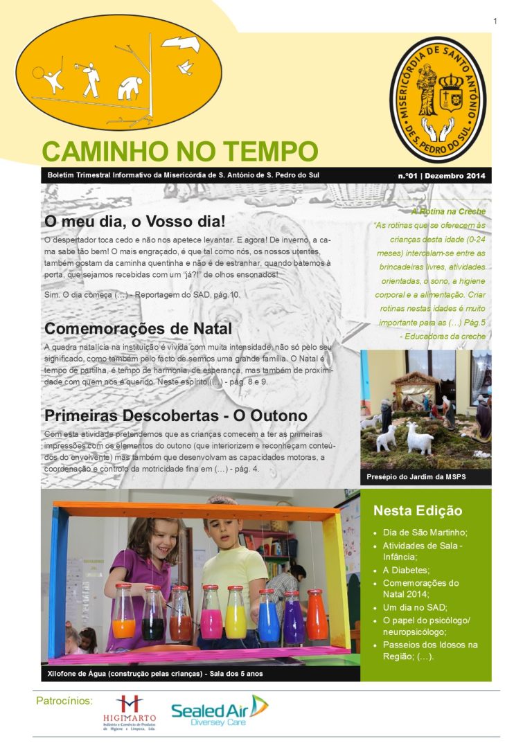 Read more about the article Caminho no Tempo n.º 1 | dezembro 2014