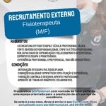 Oportunidade de emprego – Fisioterapeuta